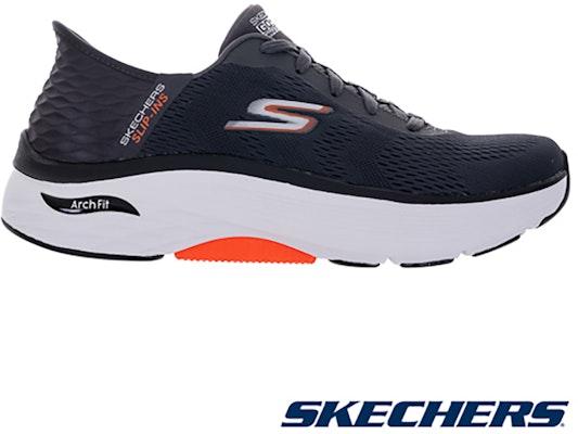 Skechers Go Run Max Cushioning Arch Fit Running Shoes Black 220347CCBK Order Skechers Go Run Max Cushioning Arch Fit Running Shoes Black 220347CCBK