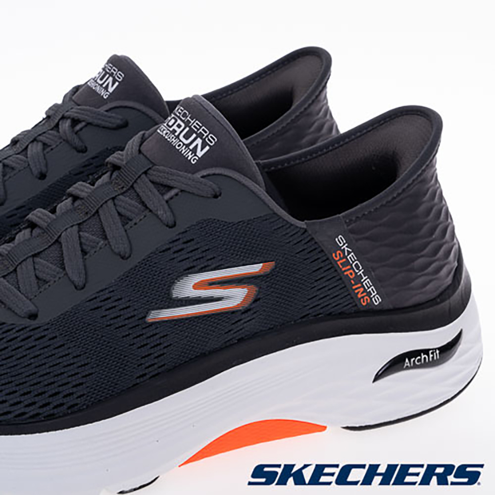 Details for スケッチャーズ ゴーラン マックスクッション アーチフィット ランニングシューズ ブラック 220347CCBK