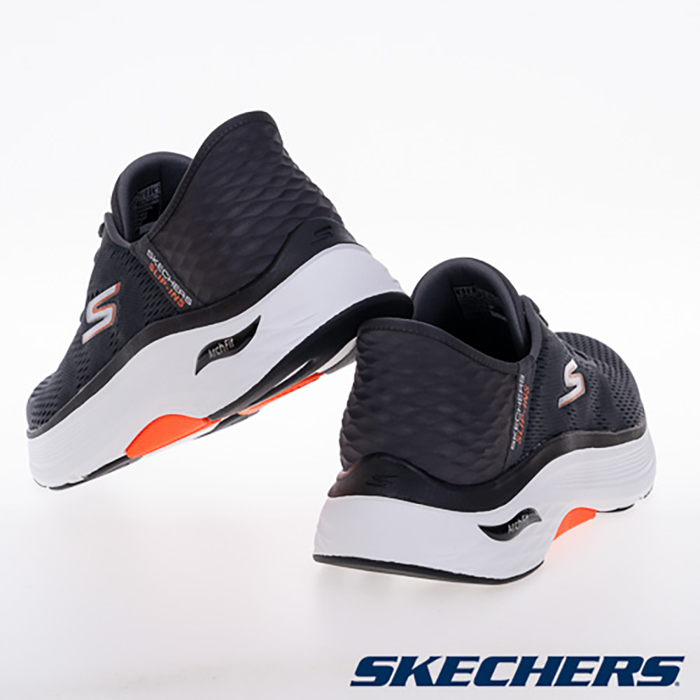 Cheap スケッチャーズ ゴーラン マックスクッション アーチフィット ランニングシューズ ブラック 220347CCBK