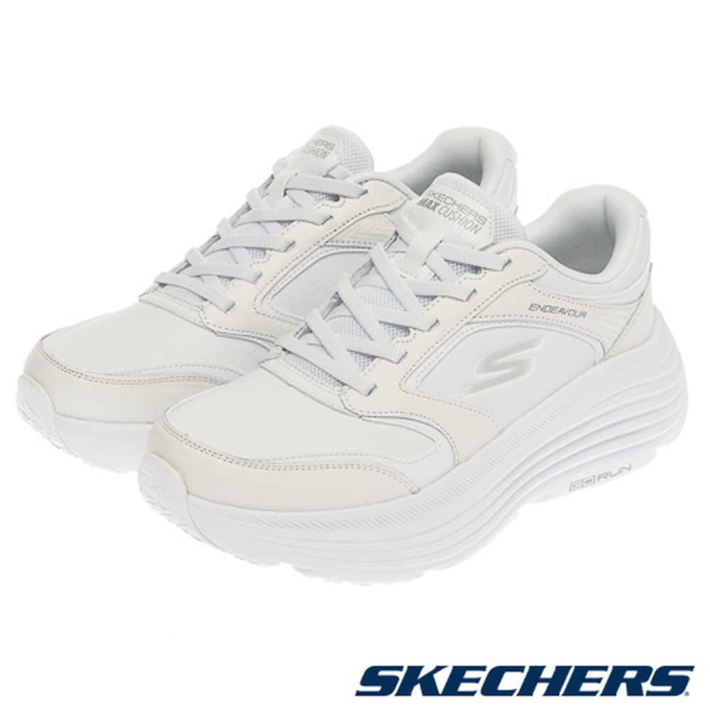 Skechers Go Run Max Cushioning Endeavour Running Shoes 129480WHT