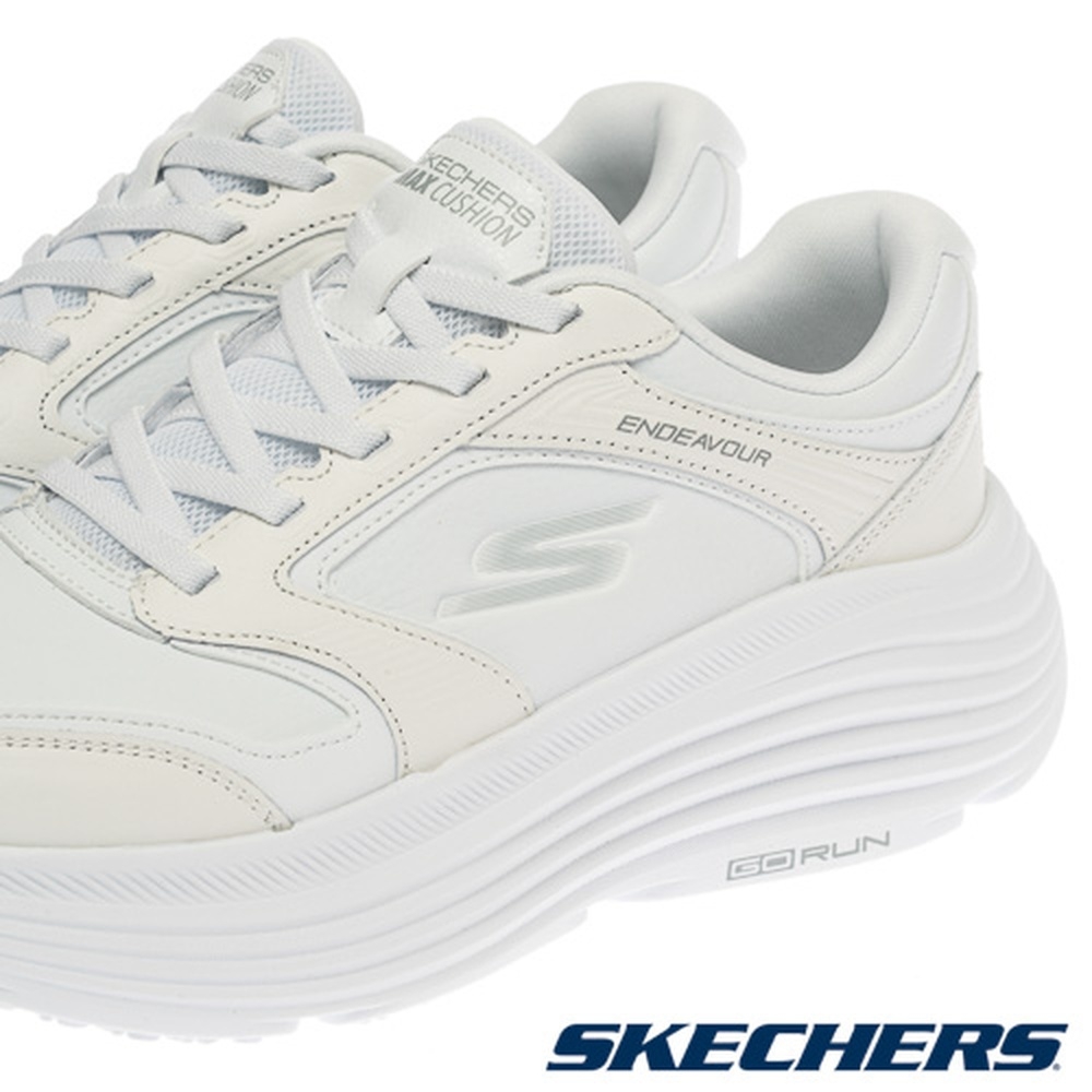 Details for Skechers Go Run Max Cushioning Endeavour Sepatu Lari Pria 129480WHT