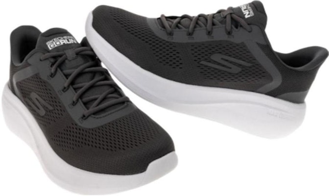 Skechers GO RUN Max Cushioning Essential 'Black' 220722-CCLM Shop Skechers GO RUN Max Cushioning Essential 'Black' 220722-CCLM