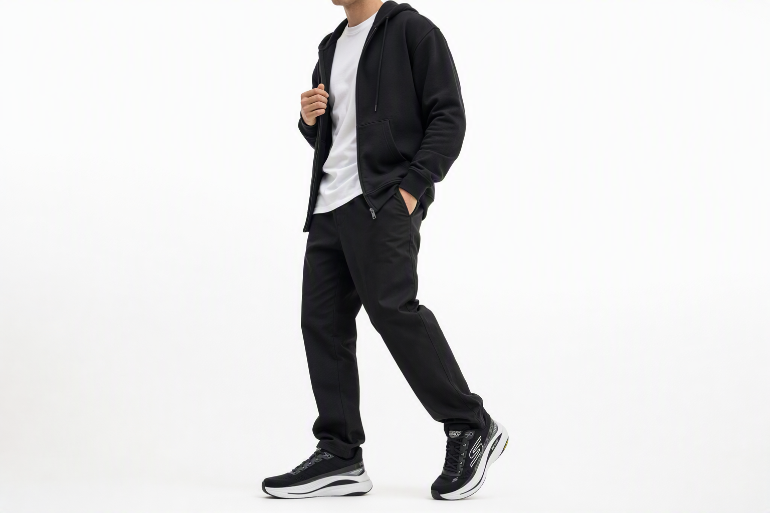 Order Skechers Go Run Max 緩震推進跑鞋 220509BKW