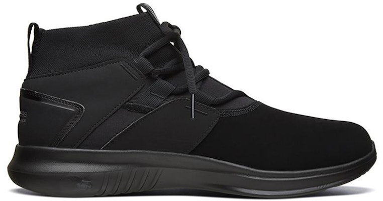 Skechers GO RUN Mojo 'Black Mid-Top' 55118-BBK Order Skechers GO RUN Mojo 'Black Mid-Top' 55118-BBK