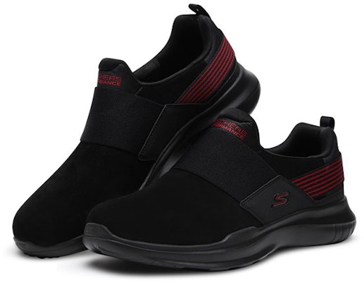 Skechers Go Run Mojo 低筒跑步鞋 黑紅 Lookbook Skechers Go Run Mojo 低筒跑步鞋 黑紅