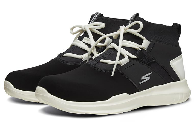 Lookbook Skechers Go Run Mojo 'Mid-top Black' 55118-BLK