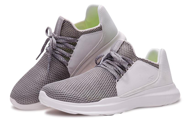 Lookbook Skechers Go Run Mojo 'White Grey' 54365-WGY