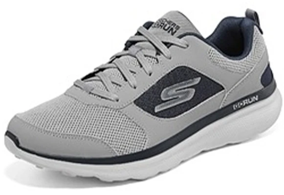 Skechers Go Run Motion低筒慢跑鞋 灰藍 Lookbook Skechers Go Run Motion低筒慢跑鞋 灰藍
