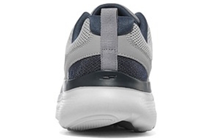 Shop Skechers Go Run Motion低筒慢跑鞋 灰藍