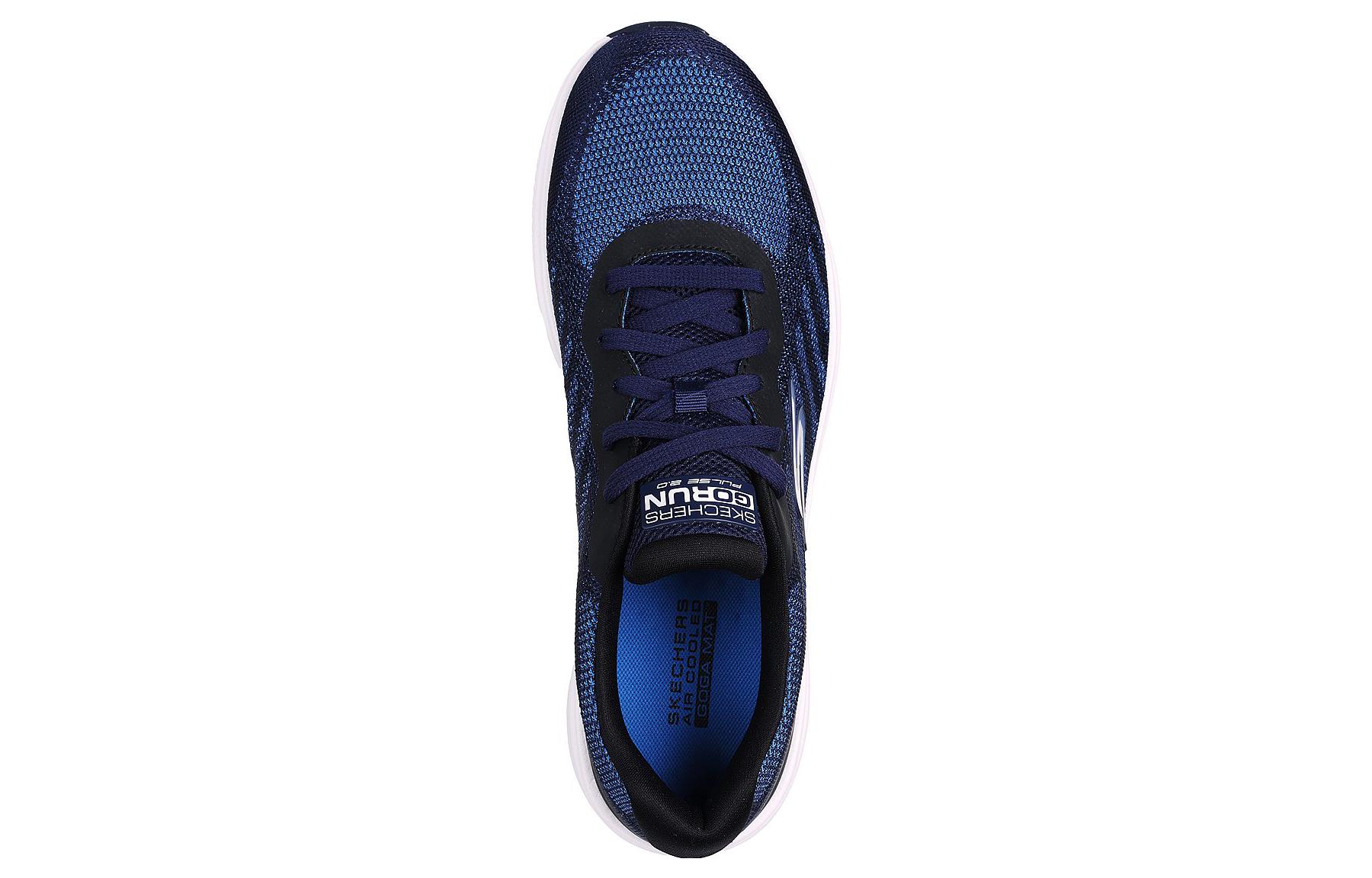 Order Skechers Go Run Pulse 2.0 耐磨防滑 低帮 跑步鞋 男款 深藍色