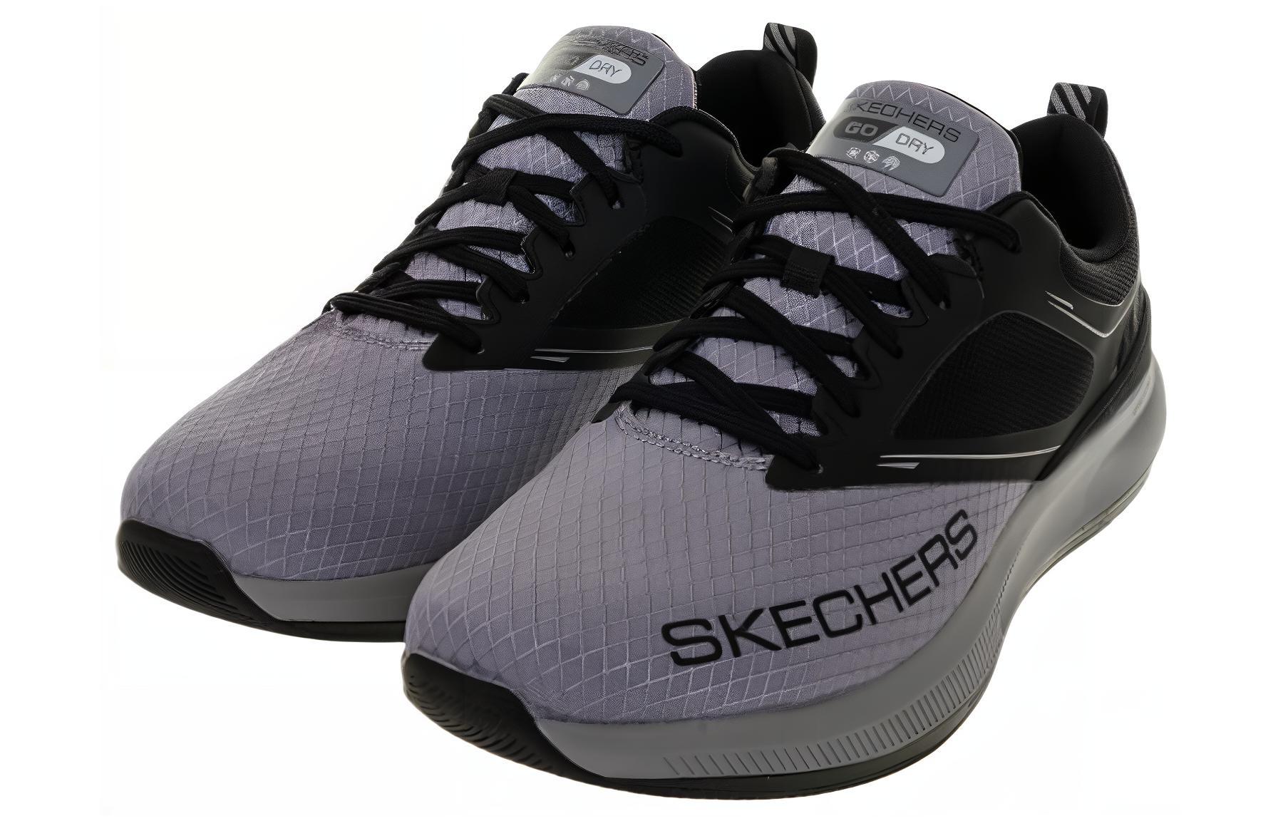 Lookbook Skechers Go Run Pulse ''Noir Gris'' 220180-BKGY
