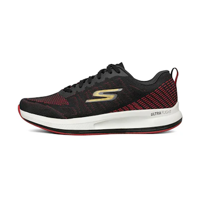 Skechers Go Run Pulse 'Black Red'