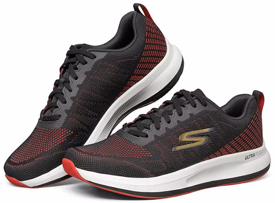 Skechers Go Run Pulse 'Hitam Merah' 220096-BKRD Lookbook Skechers Go Run Pulse 'Hitam Merah' 220096-BKRD