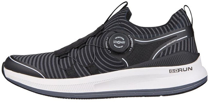 Skechers Go Run Pulse 'Black White Comfort Low-Top Running' 220537-BLK Buy Skechers Go Run Pulse 'Black White Comfort Low-Top Running' 220537-BLK