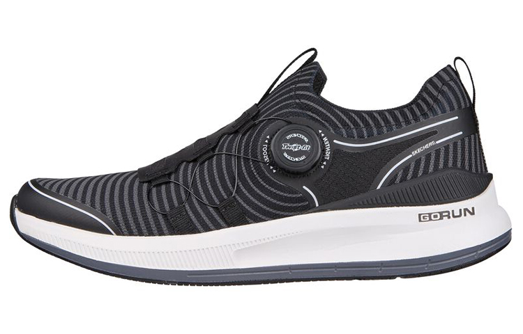Skechers Go Run Pulse 'Black White Comfort Low-Top Running' 220537-BLK
