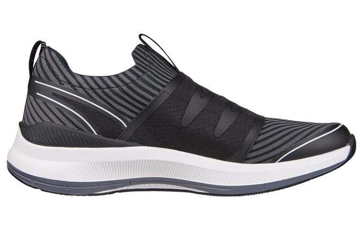 Order Skechers Go Run Pulse 'Black White Comfort Low-Top Running' 220537-BLK