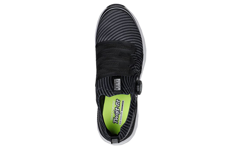 Shop Skechers Go Run Pulse 'Black White Comfort Low-Top Running' 220537-BLK