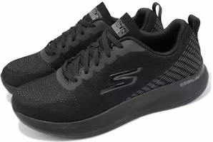 Lookbook Skechers Go Run Pulse 舒適百搭 減震耐磨 低幫 跑步鞋 男款 黑色