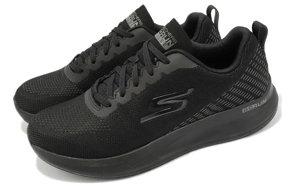 Lookbook Skechers Go Run Pulse 'Negro Puro' 220096-BBK