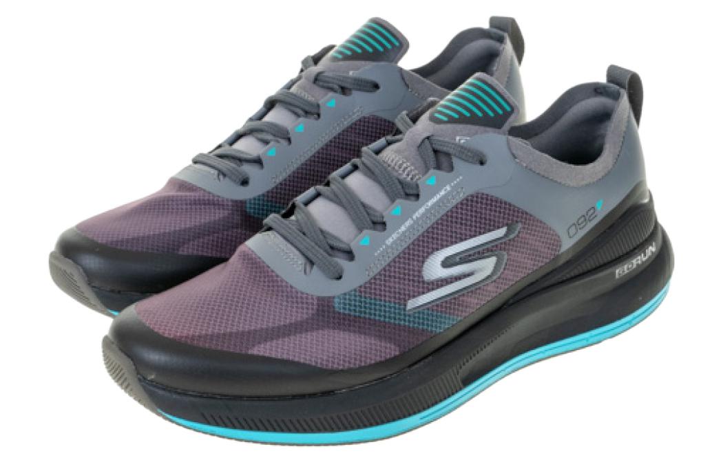 Lookbook Skechers Go Run Pulse 'Purple Grey' 220533-CCAQ
