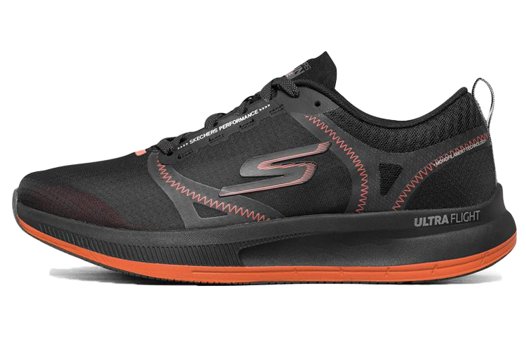 Skechers Go Run Pulse Black/Orange 220013-BKOR