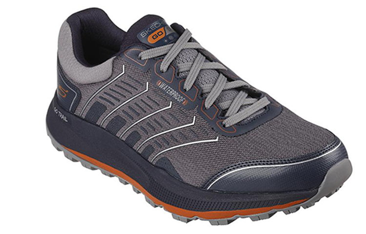 Lookbook 斯凯奇 Go Run Pulse Trail '蓝灰' 220151-NVGY