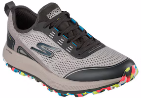 Lookbook Skechers Go Run Pulse Trail 'Abu-Abu Hitam' 220557-TPMT