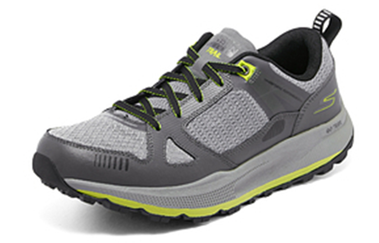 Lookbook Skechers Go Run Pulse Trail 'Gris Outdoor' 220148C-CCBK
