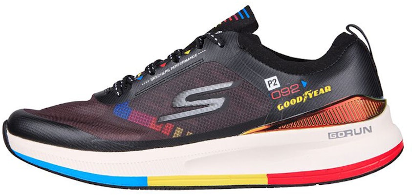 Skechers Go Run Pure 'Black White' 220535-BKMT Buy Skechers Go Run Pure 'Black White' 220535-BKMT