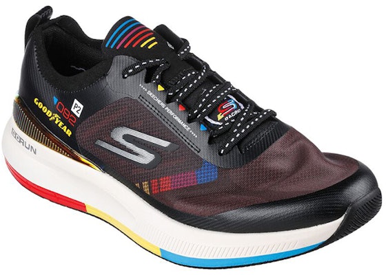 Skechers Go Run Pure 'Black White' 220535-BKMT Lookbook Skechers Go Run Pure 'Black White' 220535-BKMT