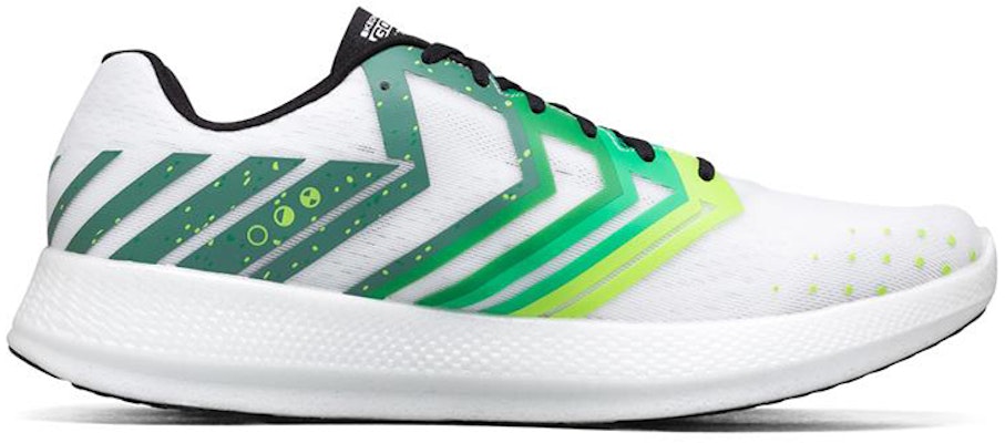 Skechers Go Run Razor 3 'White Green' 55290-WGRN Order Skechers Go Run Razor 3 'White Green' 55290-WGRN