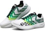 Lookbook Skechers Go Run Razor 3 'Putih Hijau' 55290-WGRN