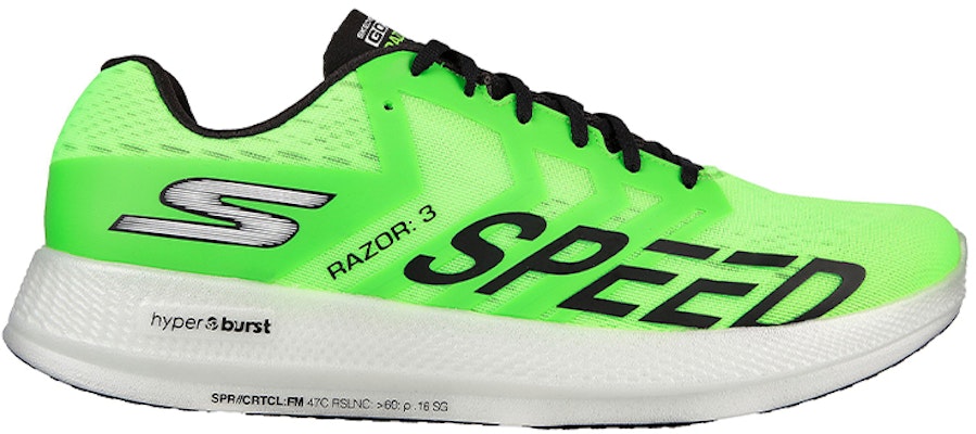 Skechers Go Run Razor 3 Hyper 'Green Comfort' 55220-LMBK Order Skechers Go Run Razor 3 Hyper 'Green Comfort' 55220-LMBK