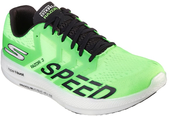 Skechers Go Run Razor 3 Hyper 'Green Comfort' 55220-LMBK Lookbook Skechers Go Run Razor 3 Hyper 'Green Comfort' 55220-LMBK