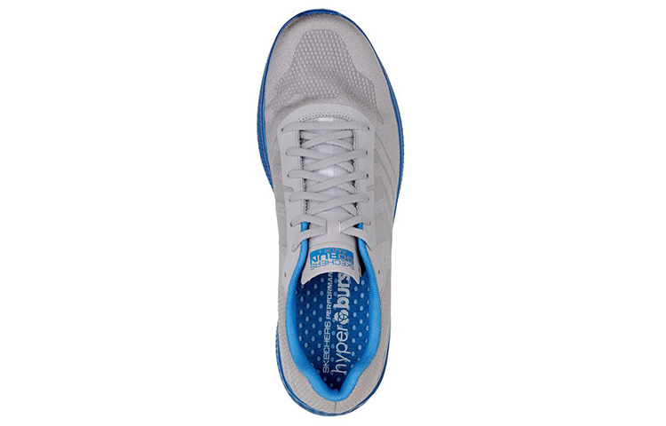 Shop Skechers GO RUN Razor ''Gris Bleu'' 220211-GYBL