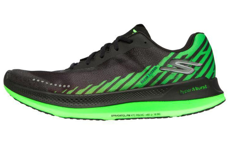 Skechers GO Run Razor Excess 'Black Green'