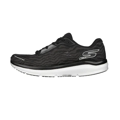 Skechers Go Run Ride 10 'Black White Mesh'