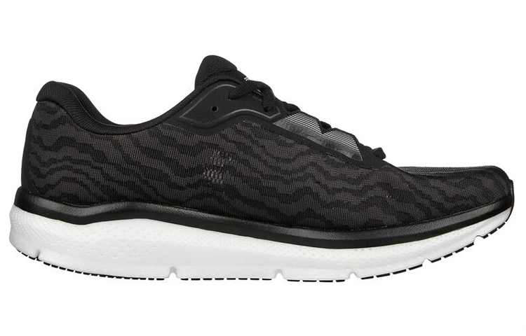 Order スケッチャーズ Go Run Ride 10 黒白メッシュ 246045-BKW