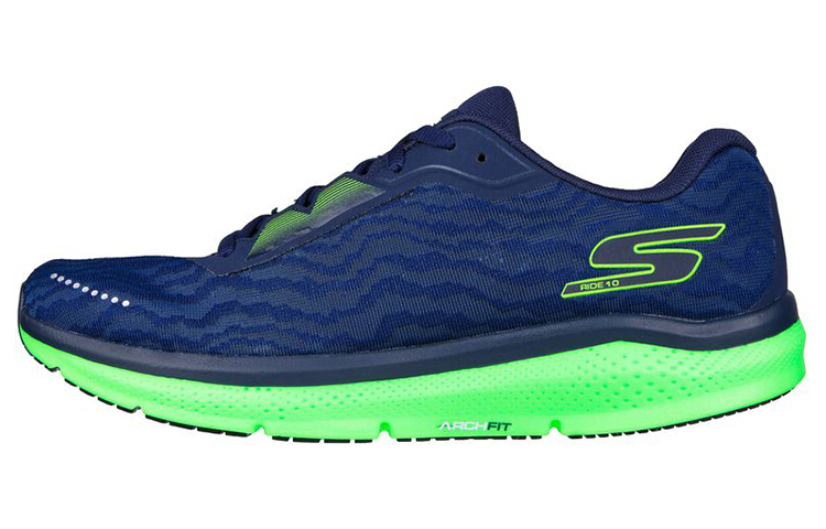 Skechers Go Run Ride 10 'Blue Green Mesh' 246045-NVLM