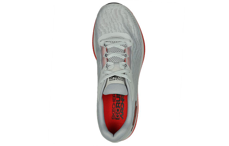 Shop Skechers Go Run Ride 10 ''Grau Rot Mesh Atmungsaktiv Leicht Laufschuhe'' 246045-GYRD