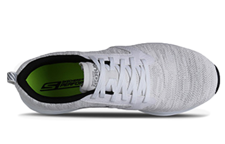 Lookbook Skechers Go Run Ride 7 'Hitam Putih' 55200-WBK