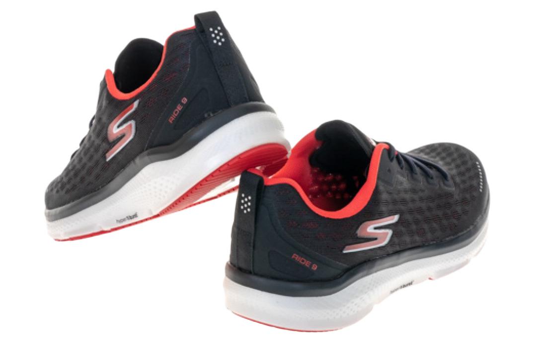 Lookbook Skechers GO RUN Ride 9 'Black Red' 246005-BKRD