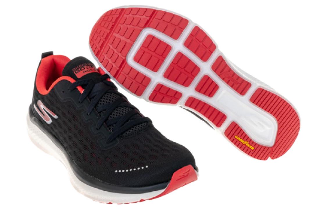 Shop Skechers GO RUN Ride 9 'Black Red' 246005-BKRD