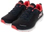 Lookbook Skechers GO RUN Ride 9 'Hitam Merah' 246005-BKRD
