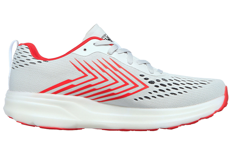Order Skechers GO RUN Ride Flow 'Grey Red' 220218-GYRD
