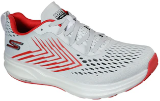 Lookbook Skechers GO RUN Ride Flow 減震耐磨防滑 低筒 跑步鞋 男款 灰紅