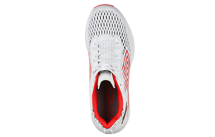 Shop Skechers GO RUN Ride Flow 'Grey Red' 220218-GYRD