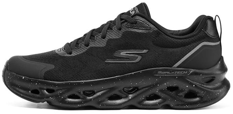 Skechers Go Run Swirl Tech 'Black' 220546-BBK Buy Skechers Go Run Swirl Tech 'Black' 220546-BBK