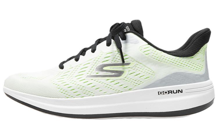 Buy スケッチャーズ Go Run（グリーン/ホワイト） 220541-WBKL