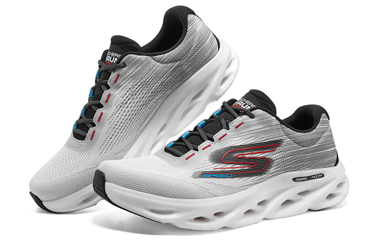 Shop スケッチャーズ GO RUN スピード Swirl Tech (快適) 220908-WGY